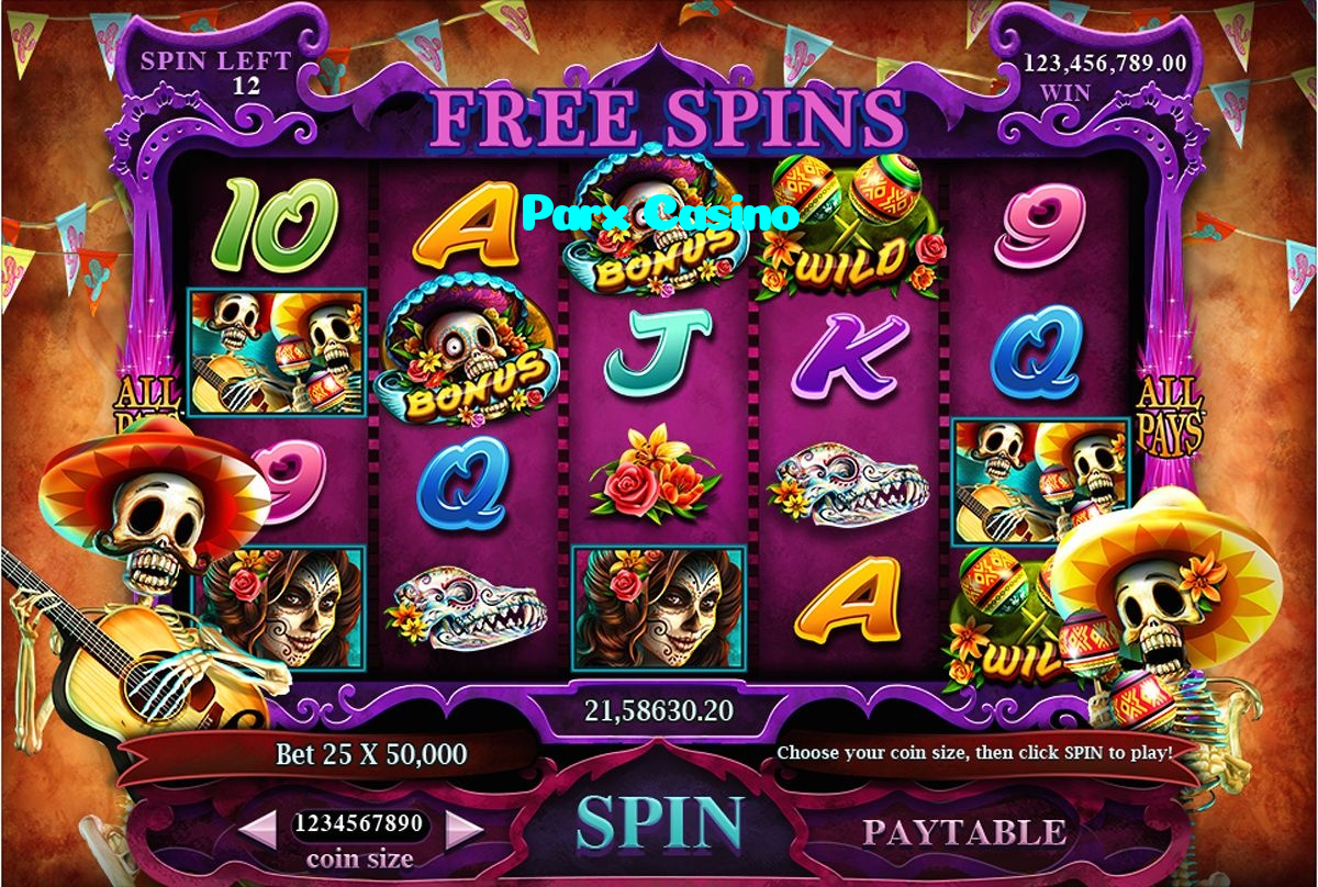 Parx Casino casino presented on mobile device in Pakistan with slots and live games